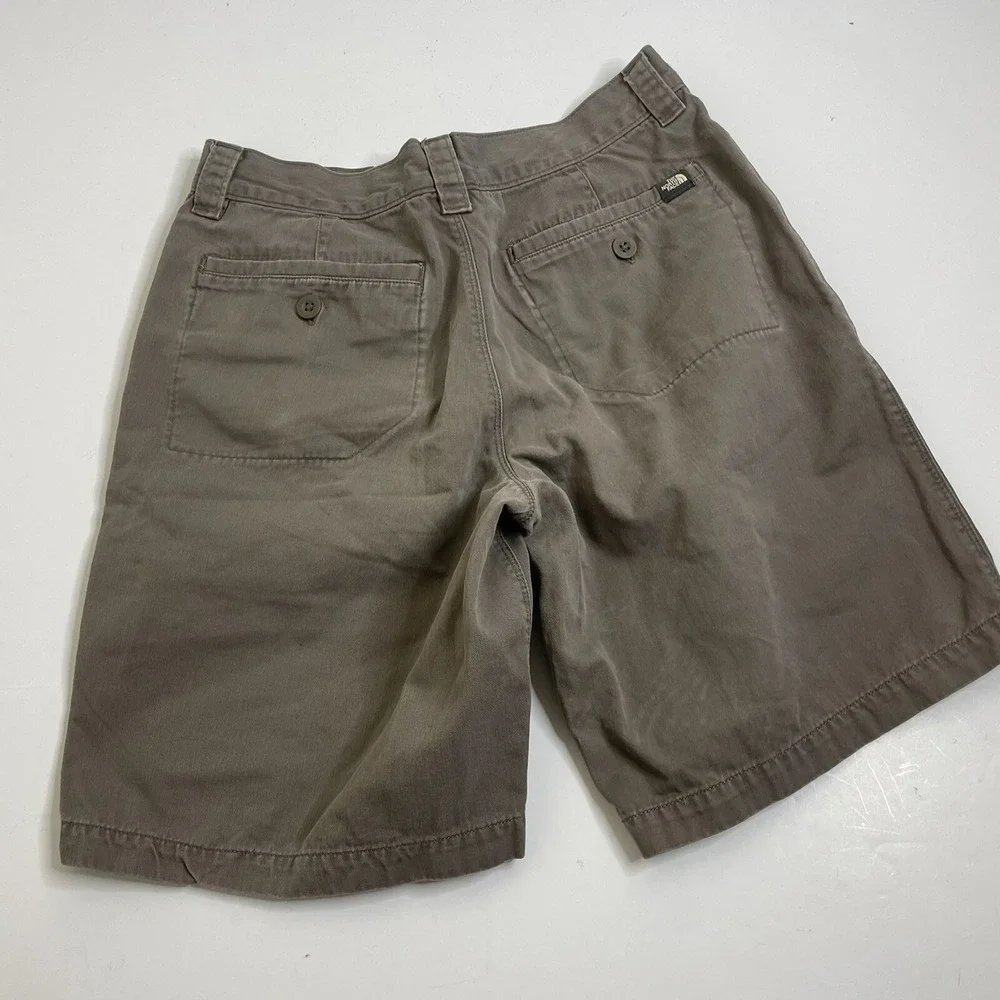 THE NORTH FACE‎ Grey cotton Hiking Casual Shorts Men's 32